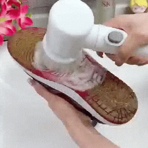 Cepillo de Limpieza Eléctrico 5 en 1 – Portátil, Recargable y Sin Cable ¡Limpieza Rápida y Sin Esfuerzo!