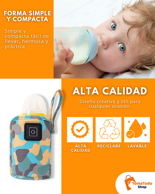 Calentador Portátil de Teteros con Carga - USB